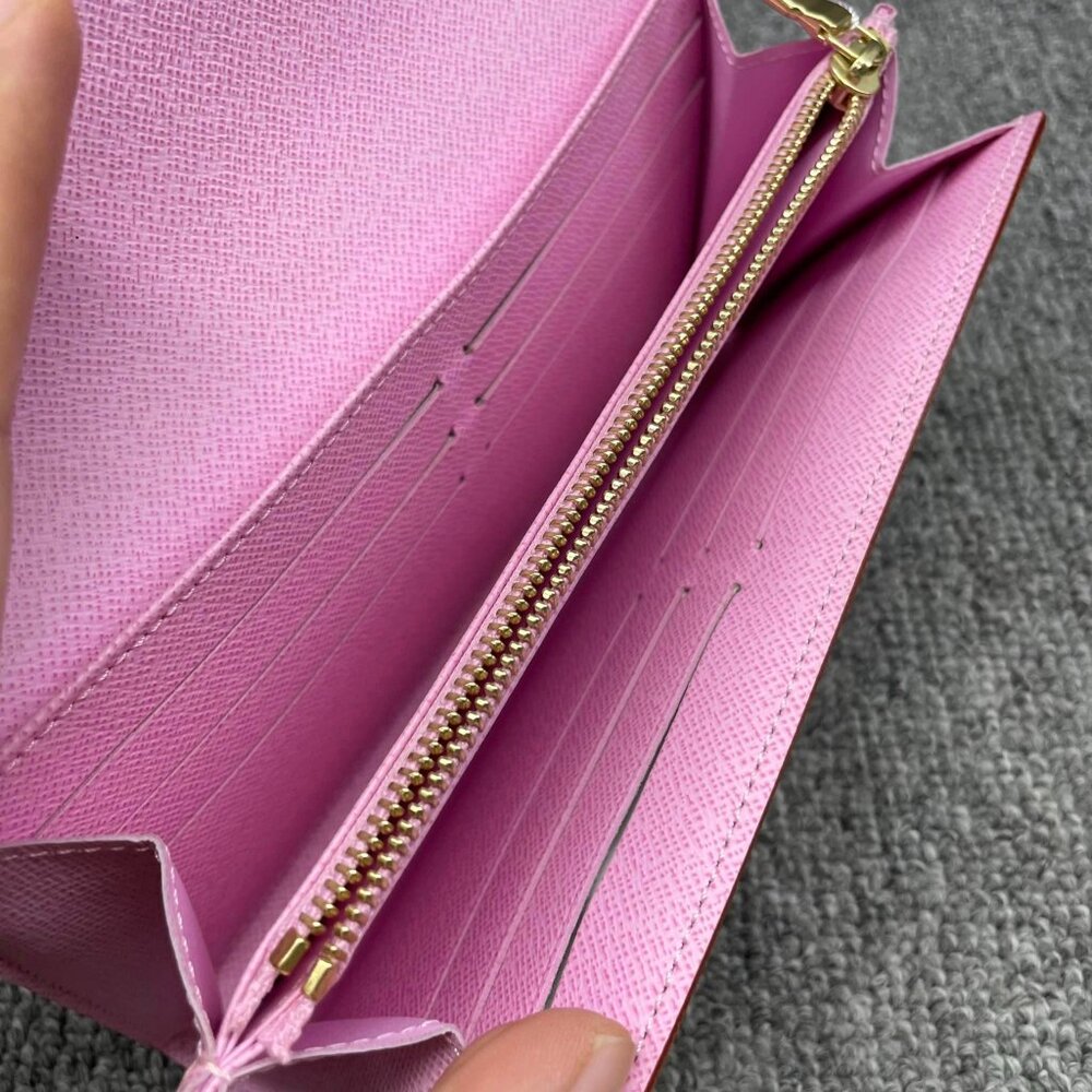 100% Authentic Louis Vuitton Sarah Multicolor Monogram Canvas Wallet - Picture 8 of 10
